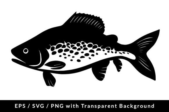 Download Trout Fish Silhouette SVG EPS PNG - Fish silhouette svg Collection